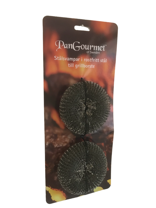 PanGourmet Stålsvamp - 2-pack