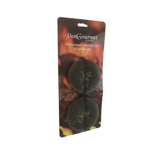 PanGourmet Stålsvamp - 2-pack