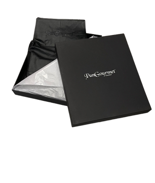 Förkläde i äkta läder - Svart