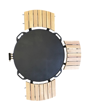 Avställningshyllor & Konsoll – 3-pack (ekfaner)