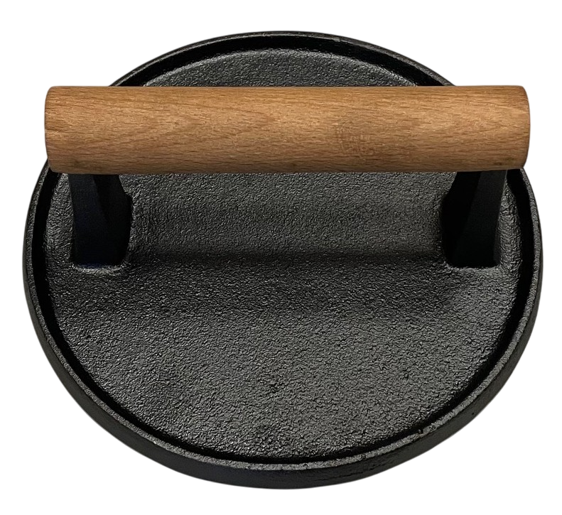 Smashjärn i gjutjärn med trähandtag - 18 cm