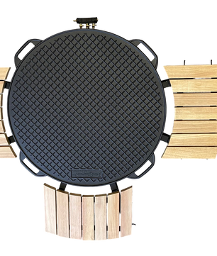 Gjutgarnspanna plan 80 cm